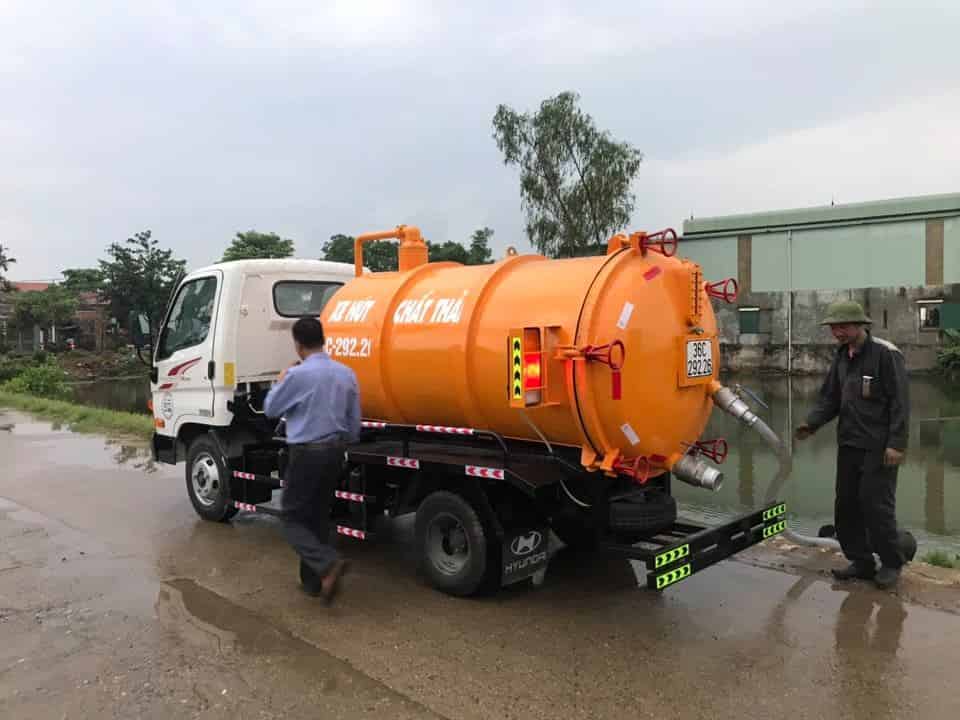 hút bể phốt bình thạnh