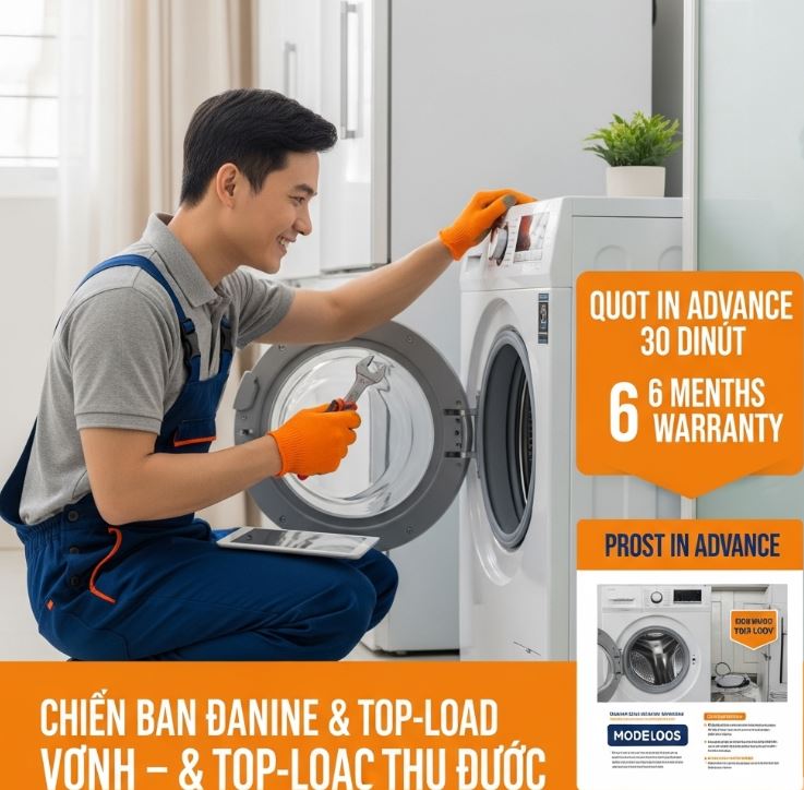 Thợ sửa máy giặt tại Thủ Đức