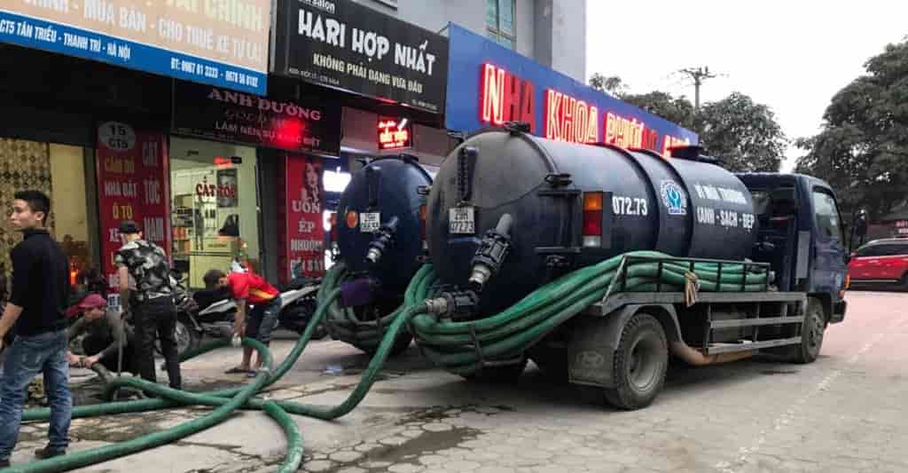hút bể phốt gia đình giá rẻ